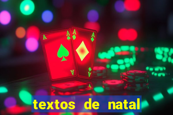 textos de natal para leitura